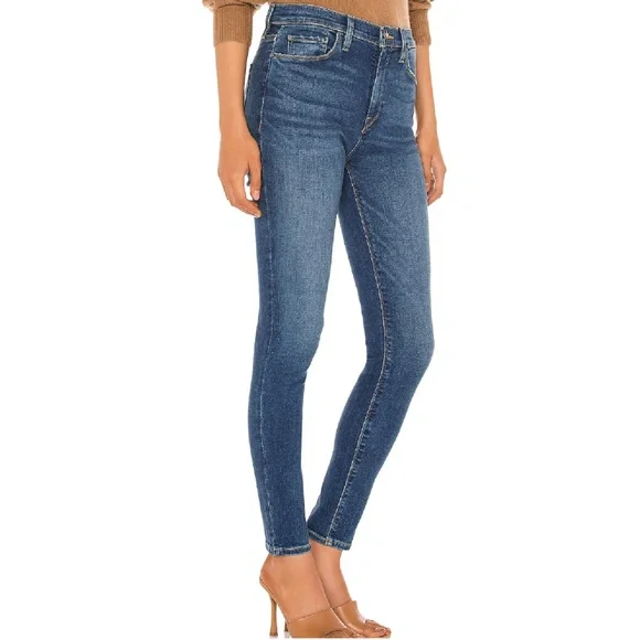 Hudson Jeans Barbara Super High Waist Skinny Ankle Jeans Temptation 26 NWT - Picture 4 of 9